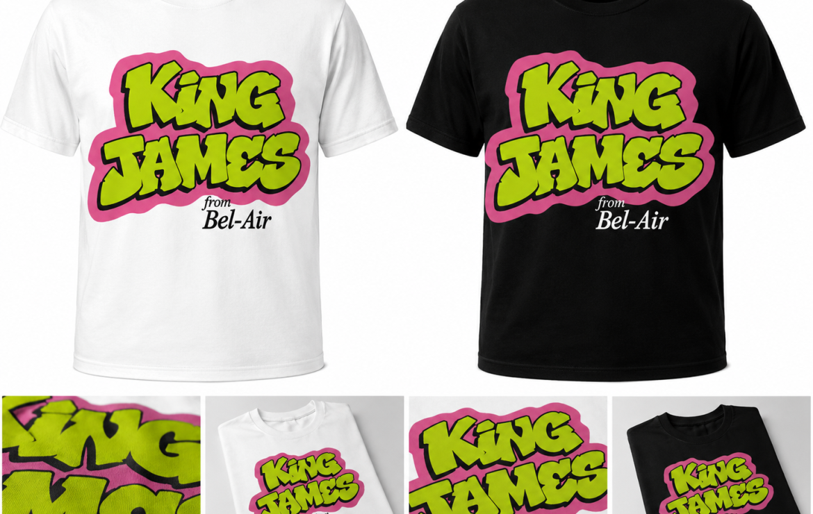 King James from Bel-Air (Graphic Tee)