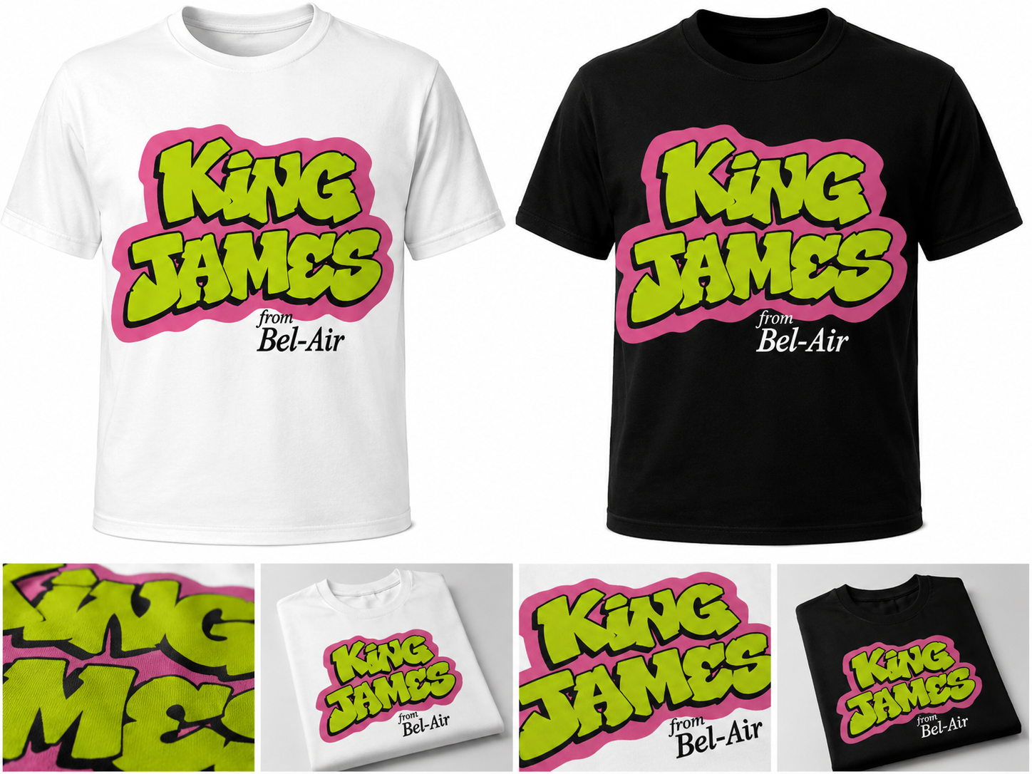 King James from Bel-Air (Graphic Tee)